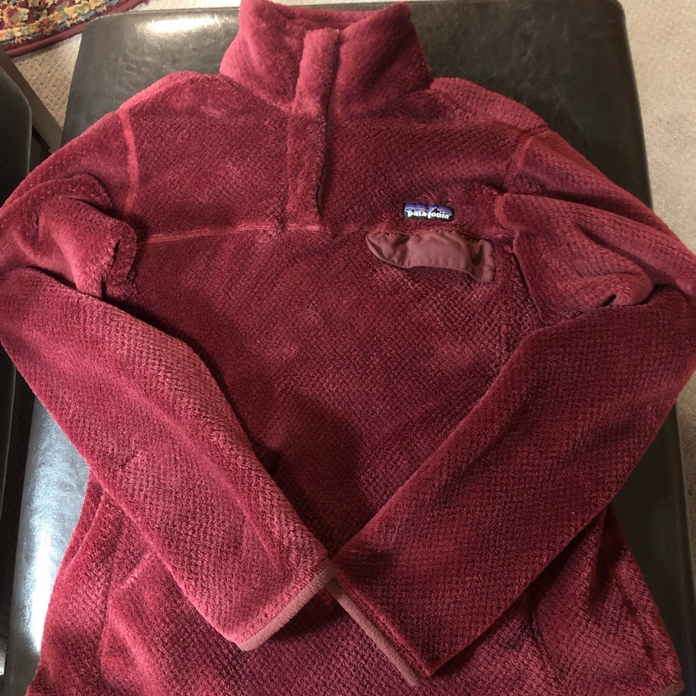 Patagonia Burgundy Fleece